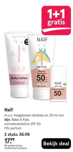 Etos Naïf Baby & Kids aanbieding