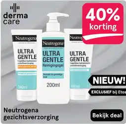 Etos Neutrogena gezichtsverzorging aanbieding