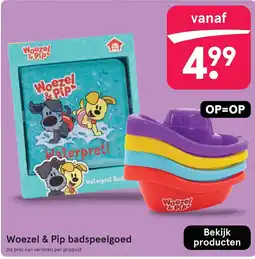 Etos Woezel & Pip badspeelgoed aanbieding