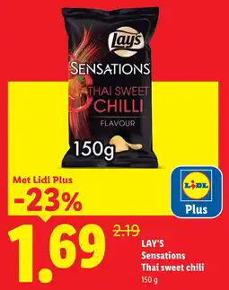 Lidl Lay's Sensations aanbieding