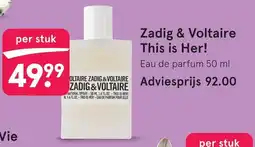 Etos Zadig & voltaire this is her aanbieding