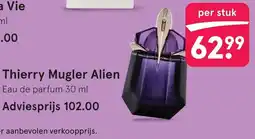Etos Thierry mugler alien aanbieding