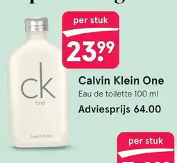 Etos Calvin Klein One aanbieding