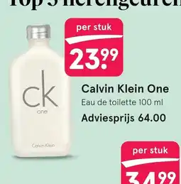 Etos Calvin Klein One aanbieding