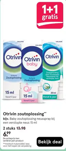 Etos Otrivin zoutoplossing aanbieding