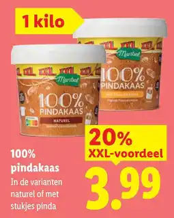 Lidl Maribel Pindakaas aanbieding