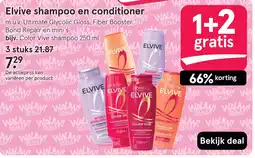 Etos Elvive shampoo en conditioner aanbieding