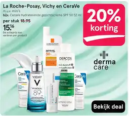 Etos La Roche-Posay, Vichy en CeraVe aanbieding