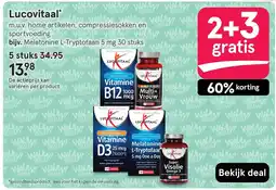 Etos Lucovitaal Vitamine B12 1000 mcg aanbieding