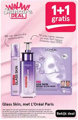 Etos Glass Skin, met L'Oréal Paris aanbieding