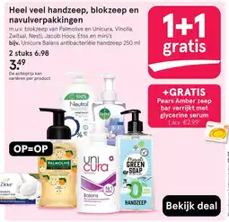 Etos Heel veel handzeep, blokzeep en navulverpakkingen aanbieding