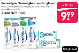 Etos Sensodyne Gevoeligheid en Proglasur aanbieding