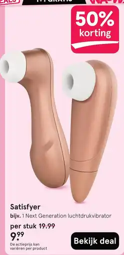 Etos Satisfyer aanbieding