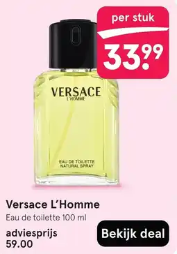 Etos Versace L'Homme aanbieding