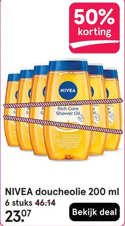 Etos NIVEA doucheolie aanbieding