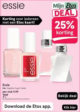 Etos essie aanbieding