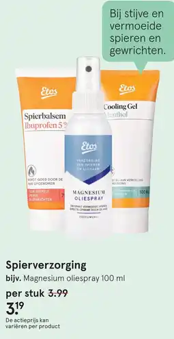 Etos Etos Spierverzorging aanbieding