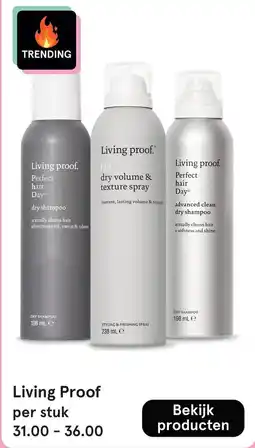 Etos Living Proof aanbieding