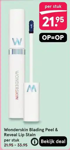 Etos Wonderskin Blading Peel & Reveal Lip Stain aanbieding