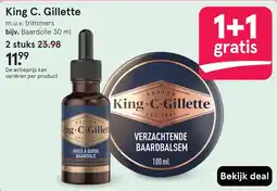 Etos King C. Gillette aanbieding