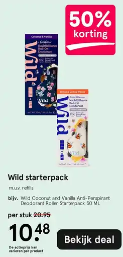 Etos Wild starterpack aanbieding