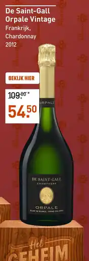 Gall & Gall De Saint-Gall Orpale Vintage aanbieding