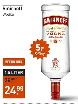 Gall & Gall Smirnoff Wodka aanbieding