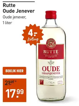 Gall & Gall Rutte Oude Jenever aanbieding