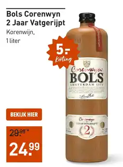 Gall & Gall Bols Corenwyn 2 Jaar Vatgerijpt aanbieding