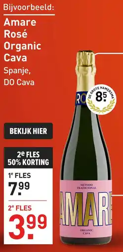 Gall & Gall Amare Rosé Organic Cava aanbieding