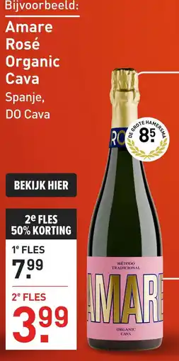 Gall & Gall Amare Rosé Organic Cava aanbieding
