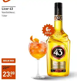 Gall & Gall Licor 43 aanbieding