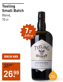 Gall & Gall Teeling Small Batch aanbieding