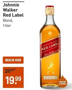 Gall & Gall Johnnie Walker Red Label aanbieding