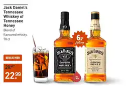 Gall & Gall Jack Daniel's Tennessee Honey aanbieding