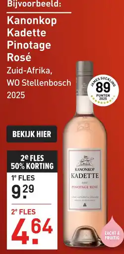 Gall & Gall Kanonkop Kadette Pinotage Rosé aanbieding