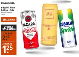Gall & Gall Bacardí Rum & Coca-Cola aanbieding