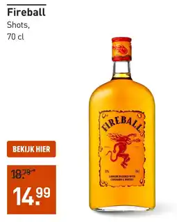 Gall & Gall Fireball Shots aanbieding