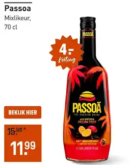 Gall & Gall Passoa Mixlikeur aanbieding