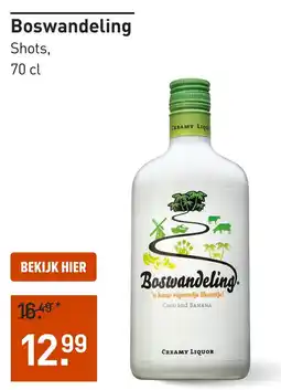 Gall & Gall Boswandeling Shots aanbieding