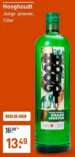 Gall & Gall Hooghoudt jonge jenever aanbieding