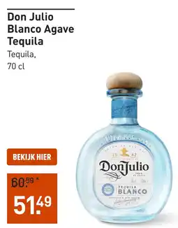 Gall & Gall Don Julio Blanco Agave Tequila aanbieding