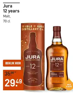 Gall & Gall Jura 12 years aanbieding