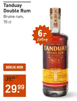 Gall & Gall Tanduay Double Rum aanbieding