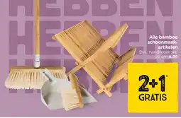 Xenos Alle bamboe schoonmaak-artikelen aanbieding