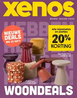 Xenos Alle bijzettafels en poefjes aanbieding