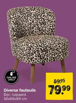 Xenos Diverse fauteuils aanbieding