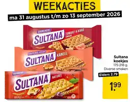 Xenos Sultana koekjes aanbieding