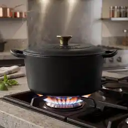 Action Gietijzeren braadpan - zwart aanbieding