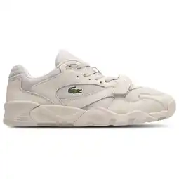 Foot Locker Lacoste Game Trainer Pro Sneakers Heren - Beige - Maat 41 - Leer aanbieding